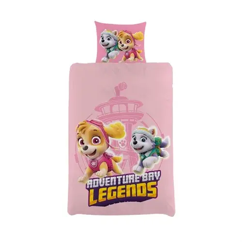 Home-Tex Paw Patrol Adventure Bay barnesengetøy 140x200 – produktbilde