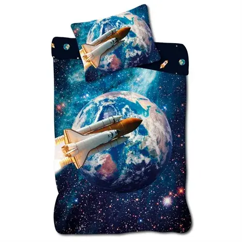 Home-Tex romrakett barnesengetøy 140x200 – produktbilde