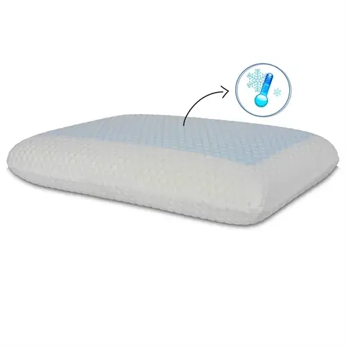Zen Sleep nakkepute med memoryskum og kjølende gel – produktbilde