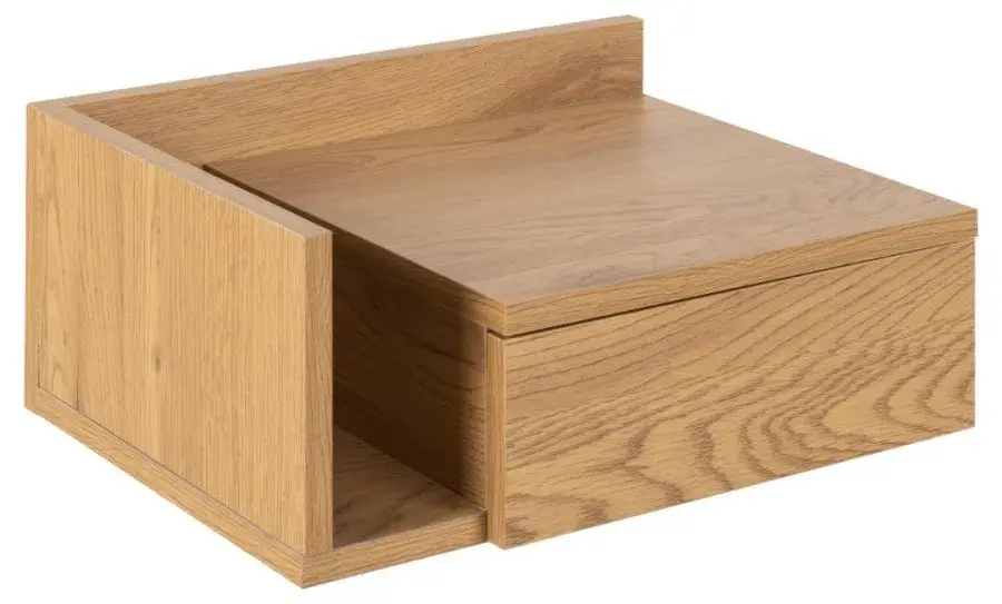 ACT NORDIC Ashlan Square nattbord – natur, tre (MDF) – produktbilde
