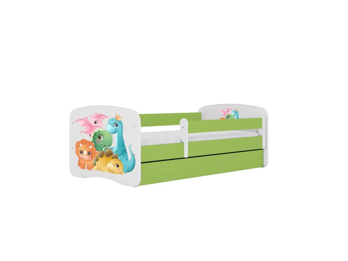 KOCOT KIDS babydreams grønn dino juniorseng 180x80 – produktbilde